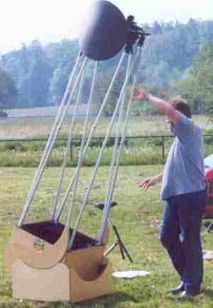 18-Zoll Selbstbaudobson, ebenfalls von R.Heins