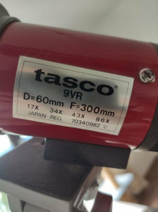 Tasco 9-V Refraktor 60/300mm